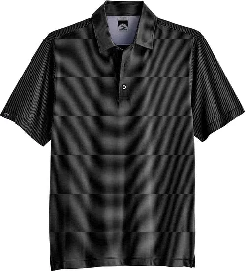 Storm Creek Optimist Micro-Striped Polo