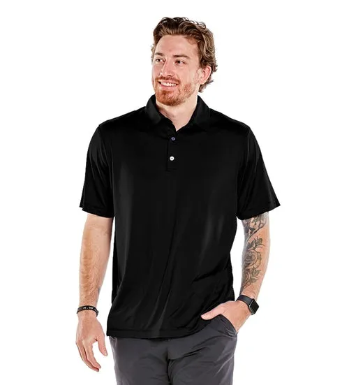 Storm Creek Optimist Micro-Striped Polo