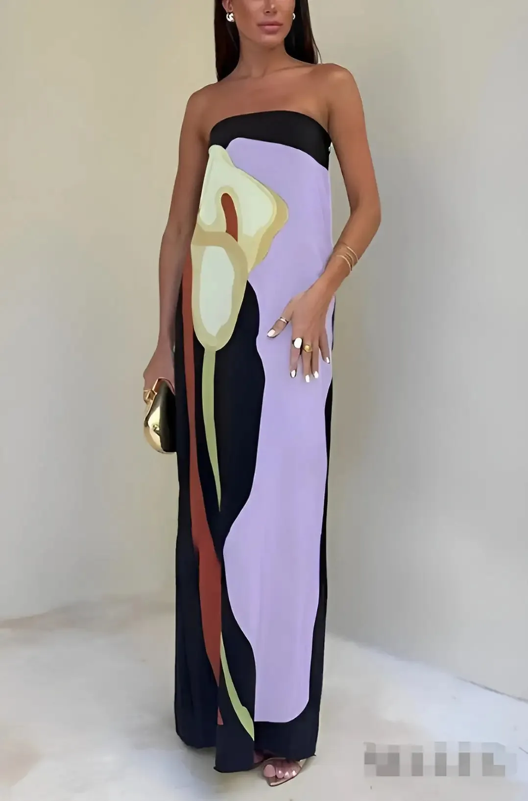 Strapless Andora Maxi Dress