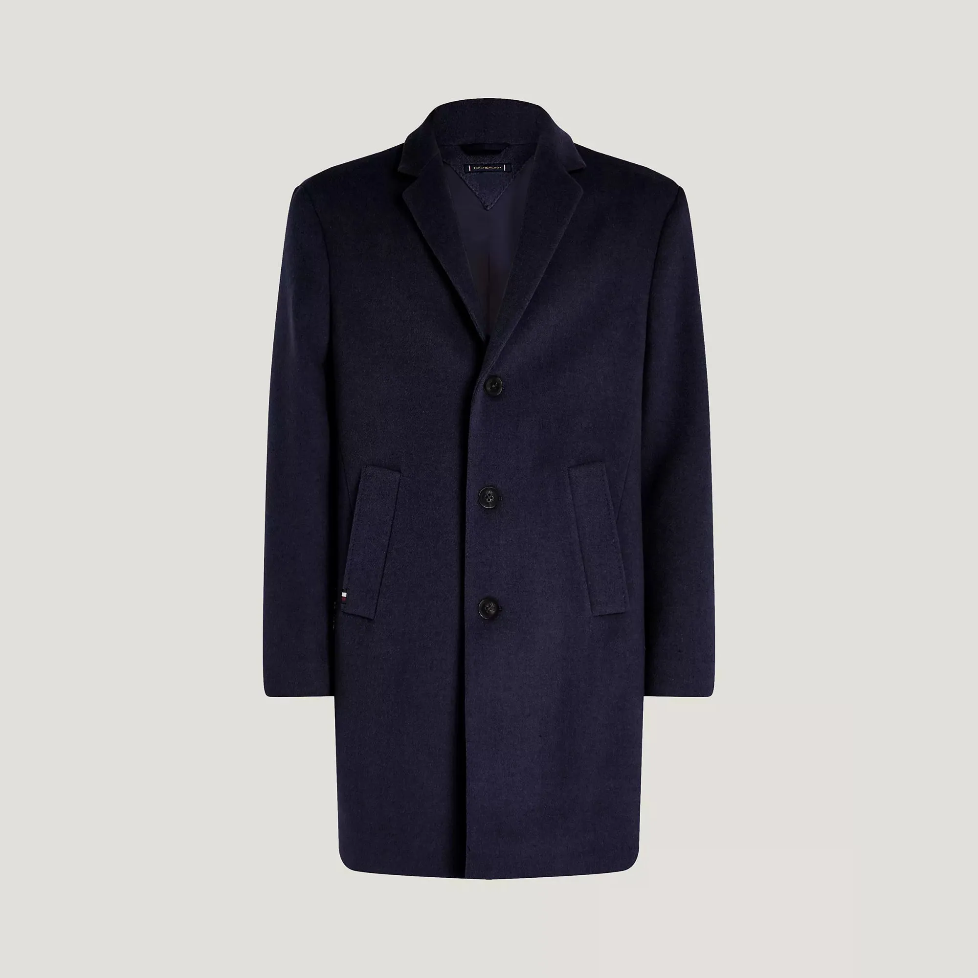 Tommy Hilfiger Wool Mix Coat, Desert Sky