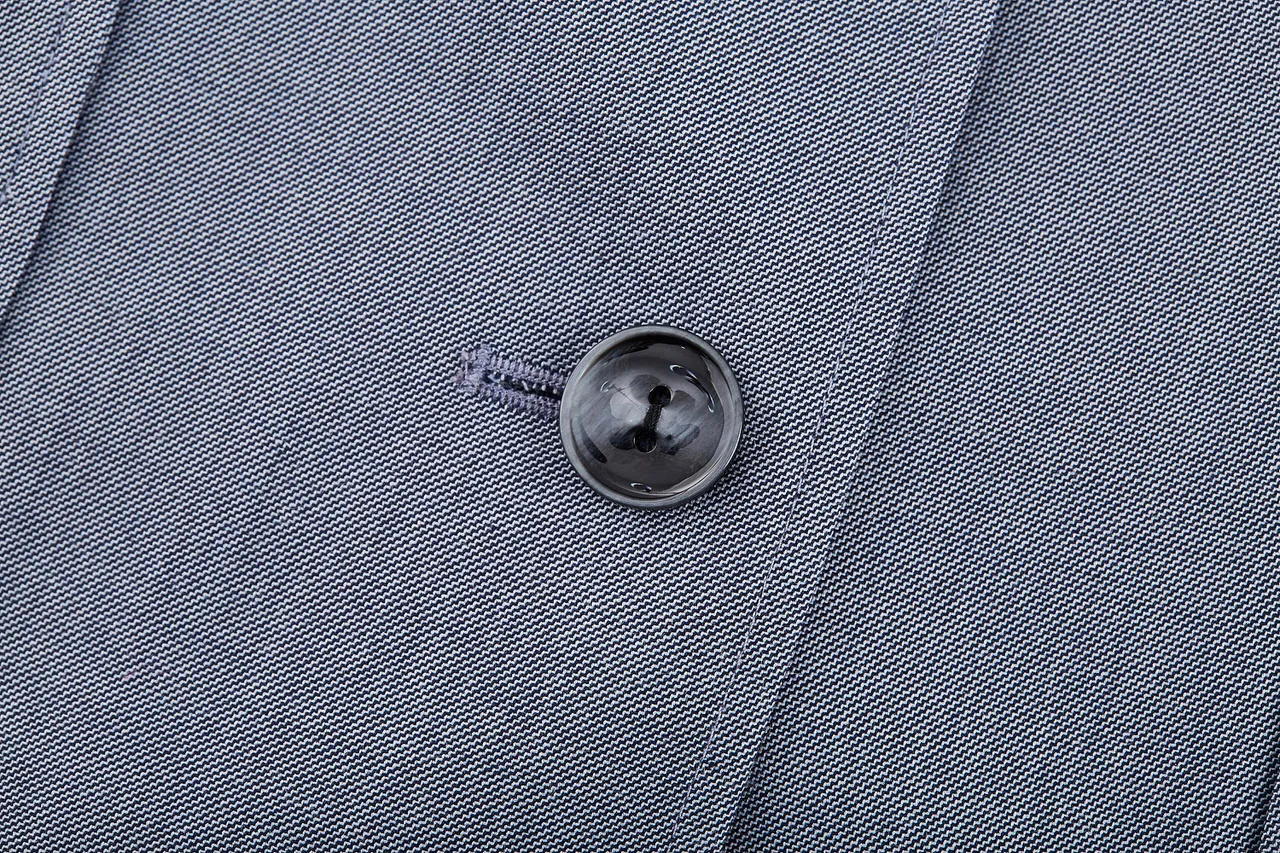 Two Tone Dobby Twill Suit Blazer