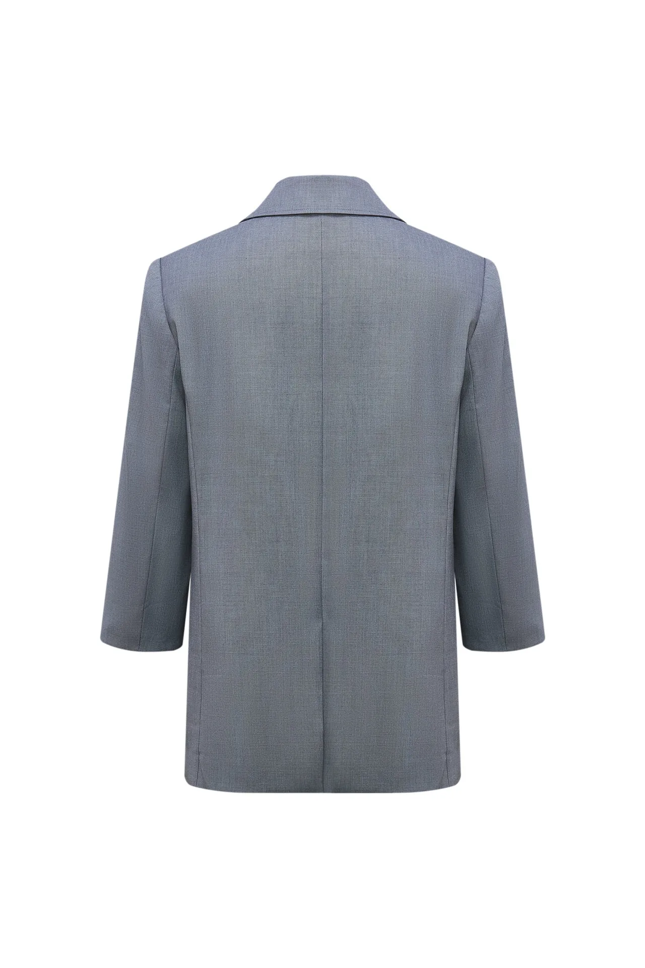 Two Tone Dobby Twill Suit Blazer