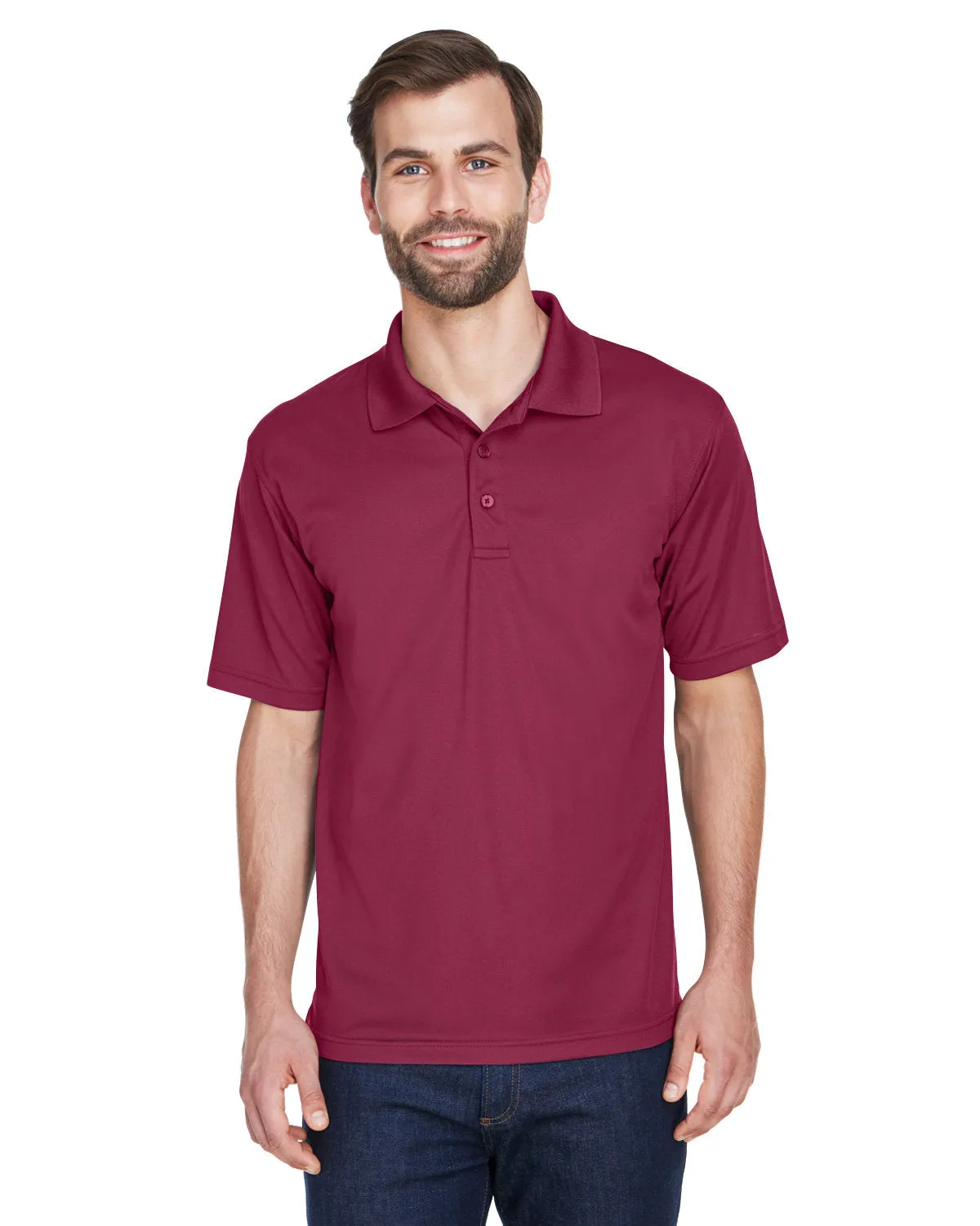 UltraClub Cool & Dry Mesh Pique Polo