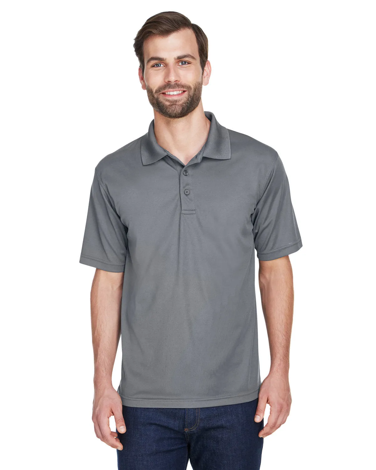 UltraClub Cool & Dry Mesh Pique Polo