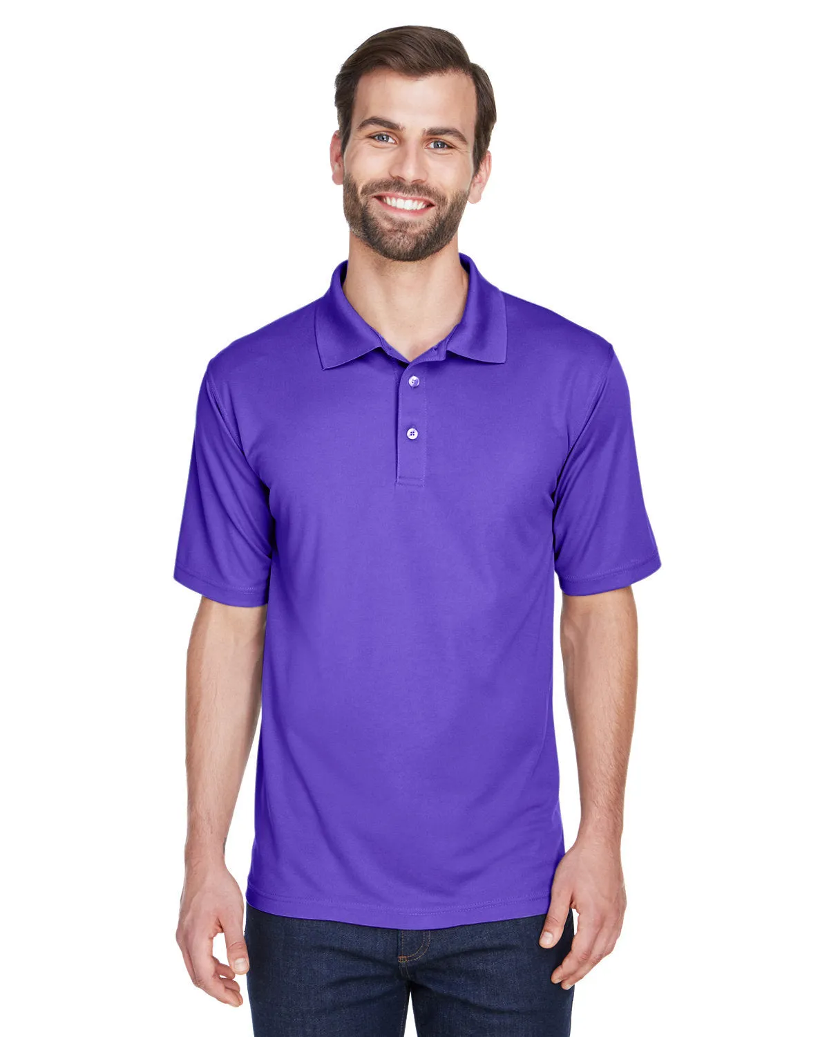 UltraClub Cool & Dry Mesh Pique Polo