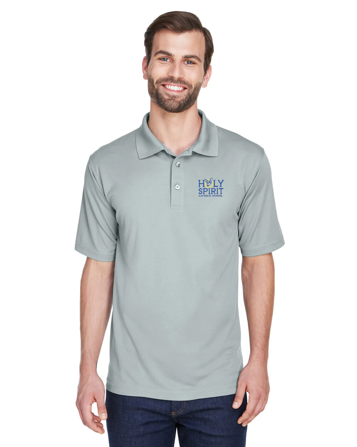 UltraClub Cool & Dry Mesh Pique Polo