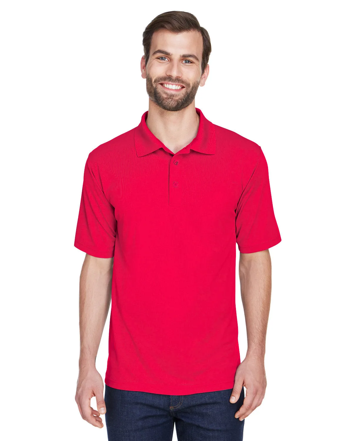 UltraClub Cool & Dry Mesh Pique Polo