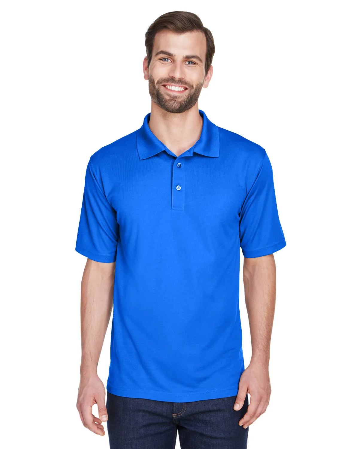 UltraClub Cool & Dry Mesh Pique Polo