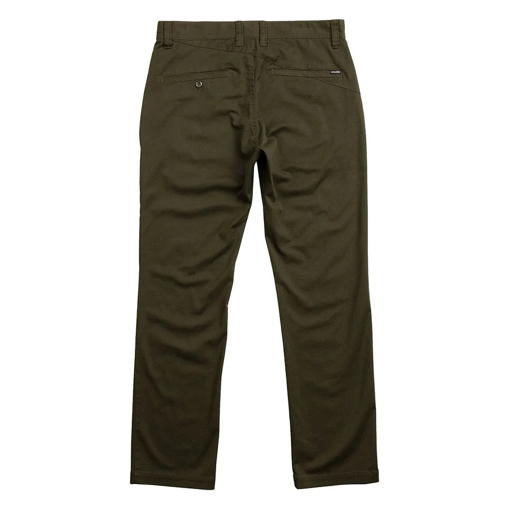 Volcom Frickin Modern Street Pant - Dark Green