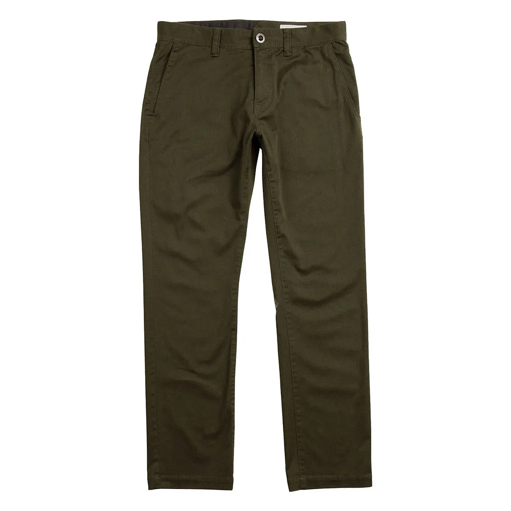 Volcom Frickin Modern Street Pant - Dark Green