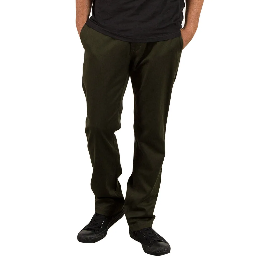 Volcom Frickin Modern Street Pant - Dark Green