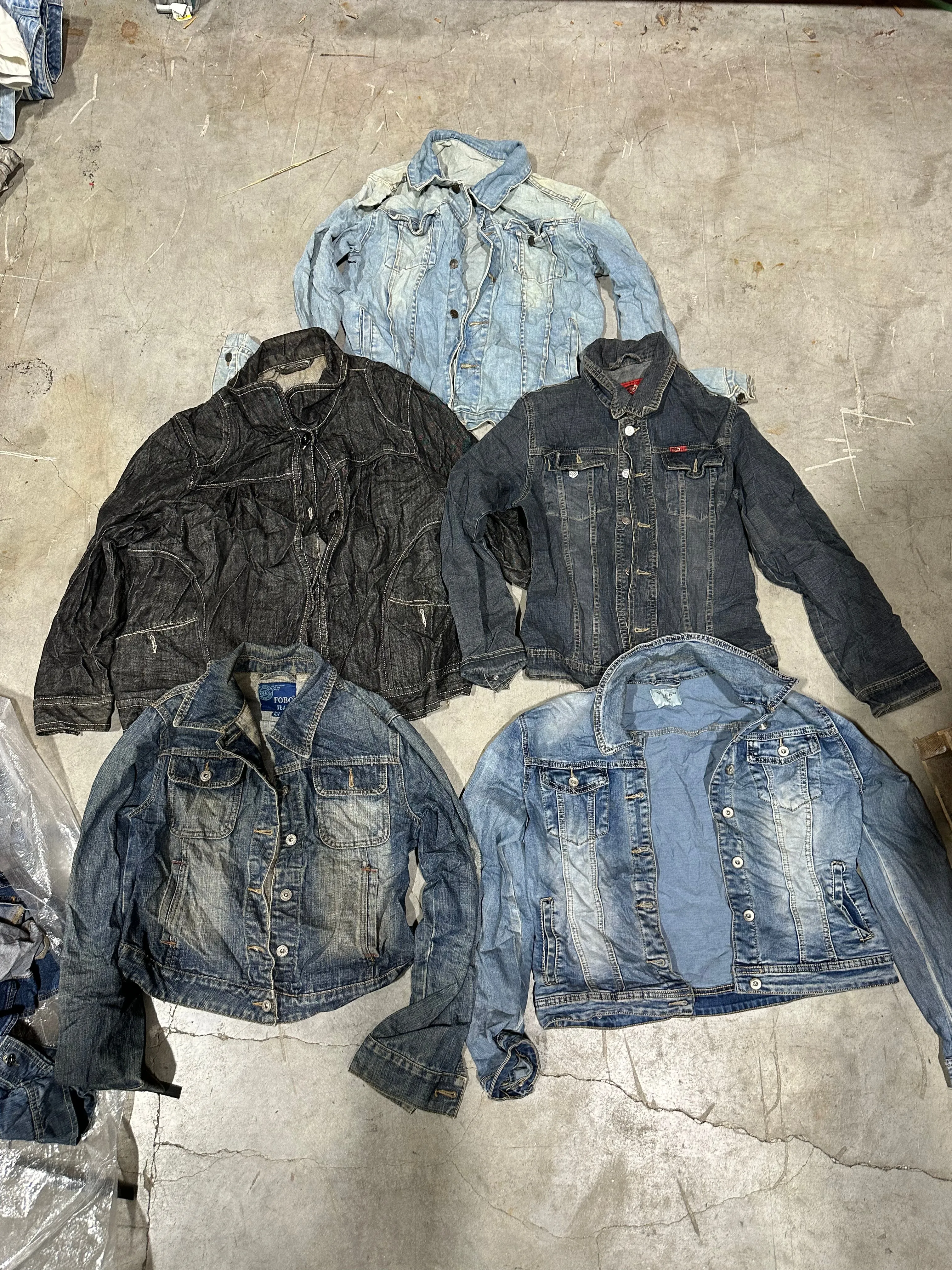 Women's Denim Jackets Bale